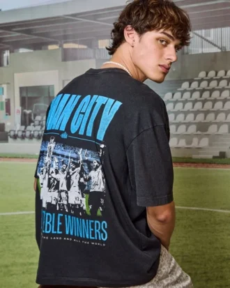 Tricou cu imprimeu Manchester City