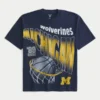 Tricou cu imprimeu Michigan Wolverines