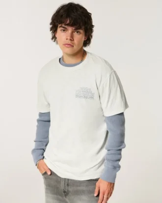 Tricou cu imprimeu Relaxed Freeloaders Moving Company