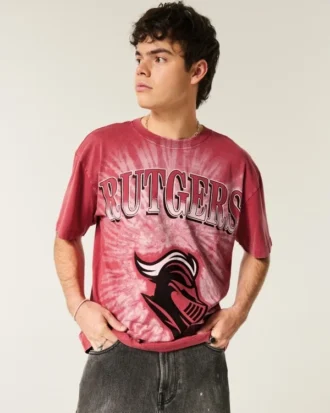 Tricou cu imprimeu Rutgers Scarlet Knights