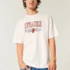 Tricou cu imprimeu Syracuse University Tricou cu imprimeu Syracuse University