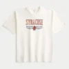 Tricou cu imprimeu Syracuse University Tricou cu imprimeu Syracuse University