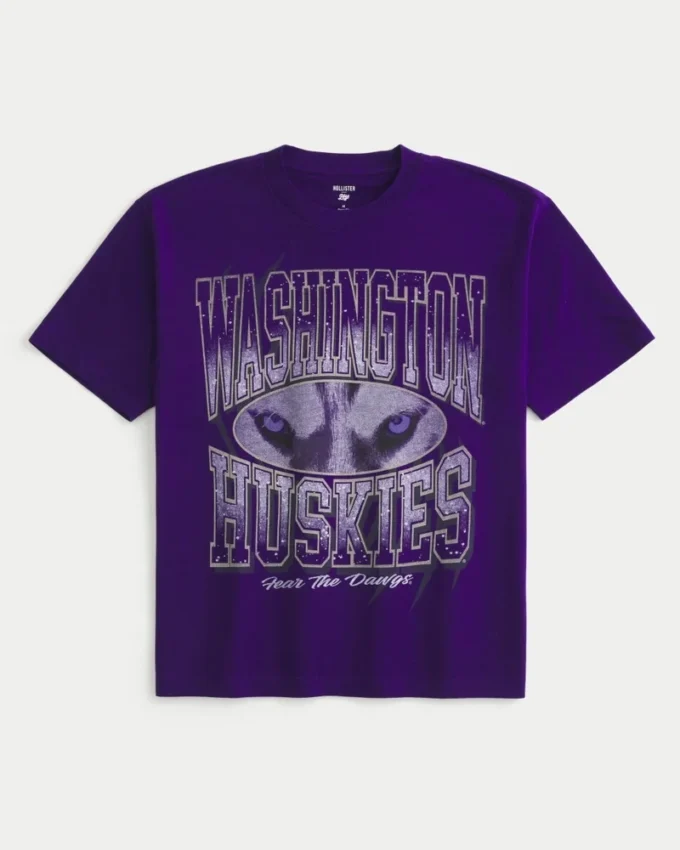 Tricou cu imprimeu Washington Huskies Tricou cu imprimeu Washington Huskies