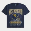 Tricou cu imprimeu West Virginia University Mountaineers Tricou cu imprimeu West Virginia University Mountaineers