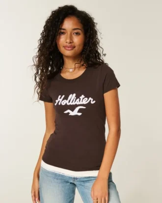Tricou cu logo grafic Holiday Vault Release