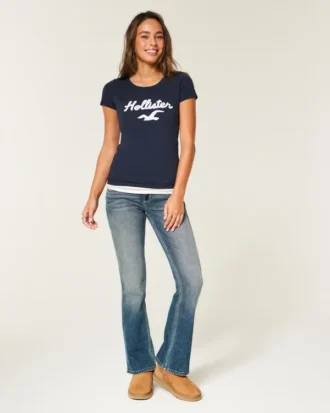 Tricou cu logo grafic Holiday Vault Release