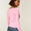 Tricou cu mâneci lungi, croi fără cusături Tricou cu mâneci lungi, croi fără cusături