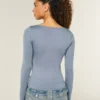 Tricou cu mâneci lungi, croi fără cusături Tricou cu mâneci lungi, croi fără cusături