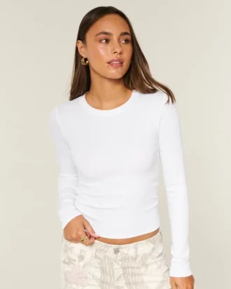 Tricou cu mâneci lungi pentru bebeluși