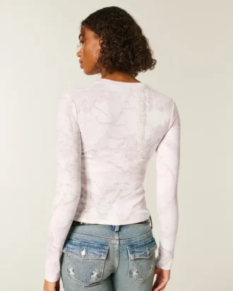 Tricou cu mâneci lungi pentru bebeluși