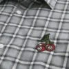 Tricou cu mâneci scurte și imprimeu cu cireșe Tricou cu mâneci scurte și imprimeu cu cireșe