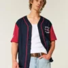 Tricou de baseball Oracle Red Bull Racing cu croială dreptă Tricou de baseball Oracle Red Bull Racing cu croială dreptă