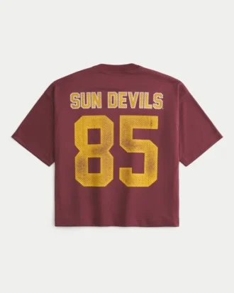 Tricou de fotbal Arizona State University Sun Devils Graphic