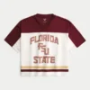 Tricou de fotbal cu grafică Florida State University Seminoles Tricou de fotbal cu grafică Florida State University Seminoles