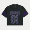 Tricou de fotbal cu grafică Huskies de la Universitatea din Washington Tricou de fotbal cu grafică Huskies de la Universitatea din Washington
