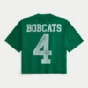 Tricou de fotbal cu grafică Ohio University Bobcats Tricou de fotbal cu grafică Ohio University Bobcats