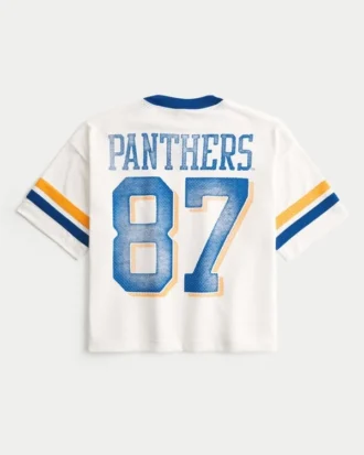 Tricou de fotbal cu grafică Panthers al Universității din Pittsburgh