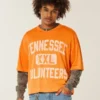 Tricou de fotbal cu grafică University of Tennessee Volunteers Tricou de fotbal cu grafică University of Tennessee Volunteers