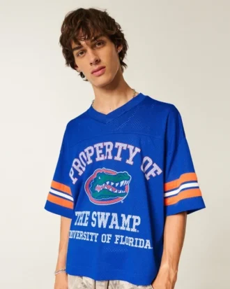 Tricou de fotbal cu imprimeu grafic University of Florida Gators