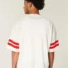 Tricou de fotbal cu imprimeu Ohio State University Buckeyes Tricou de fotbal cu imprimeu Ohio State University Buckeyes