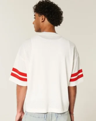 Tricou de fotbal cu imprimeu Ohio State University Buckeyes