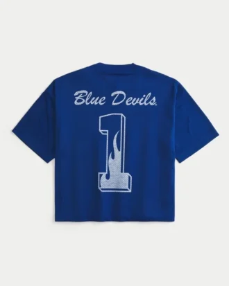 Tricou de fotbal Duke University Blue Devils