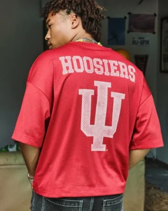 Tricou de fotbal Indiana University Hoosiers Graphic