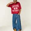 Tricou de fotbal Indiana University Hoosiers Graphic Tricou de fotbal Indiana University Hoosiers Graphic
