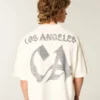 Tricou de fotbal Los Angeles Graphic, croit larg, din material gros Tricou de fotbal Los Angeles Graphic, croit larg, din material gros