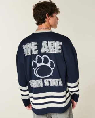 Tricou de hochei cu grafică Penn State University Nittany Lions