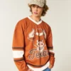 Tricou de hochei cu grafică University of Texas at Austin Longhorns Tricou de hochei cu grafică University of Texas at Austin Longhorns