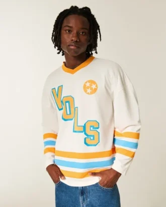 Tricou de hochei cu imprimeu University of Tennessee Volunteers