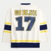 Tricou de hochei cu imprimeu Wolverines al Universității din Michigan Tricou de hochei cu imprimeu Wolverines al Universității din Michigan