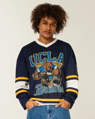 Tricou de hochei UCLA Bruins cu imprimeu