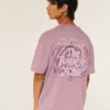 Tricou din bumbac cu croi drept, cu grafică Twilight Zone Tricou din bumbac cu croi drept, cu grafică Twilight Zone