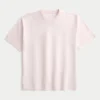 Tricou din bumbac gros, croit drept