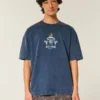 Tricou grafic Athens, gros, cu croială dreptă Tricou grafic Athens, gros, cu croială dreptă