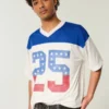 Tricou grafic Boxy Crop Number Tricou grafic Boxy Crop Number
