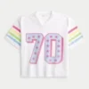 Tricou grafic Boxy Crop Number Tricou grafic Boxy Crop Number