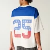 Tricou grafic Boxy Crop Number Tricou grafic Boxy Crop Number