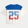 Tricou grafic Boxy Crop Number Tricou grafic Boxy Crop Number