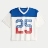 Tricou grafic Boxy Crop Number Tricou grafic Boxy Crop Number