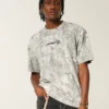 Tricou grafic Dodge Challenger SRT camuflaj, gros, cu croială dreptă Tricou grafic Dodge Challenger SRT camuflaj, gros, cu croială dreptă