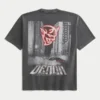 Tricou grafic Dodge Demon, gros, cu croi drept Tricou grafic Dodge Demon, gros, cu croi drept