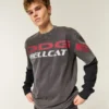 Tricou grafic Dodge Hellcat, croi drept, gros Tricou grafic Dodge Hellcat, croi drept, gros