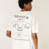 Tricou grafic Toyota Supra, gros, cu croială dreptă Tricou grafic Toyota Supra, gros, cu croială dreptă