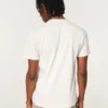 Tricou Henley cu mâneci scurte și decolteu rotund Tricou Henley cu mâneci scurte și decolteu rotund