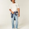 Tricou larg din bumbac cu imprimeu Hollywood Haunts Tricou larg din bumbac cu imprimeu Hollywood Haunts