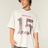Tricou larg Dodge Hellcat cu imprimeu