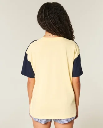 Tricou oversized cu imprimeu Brazil